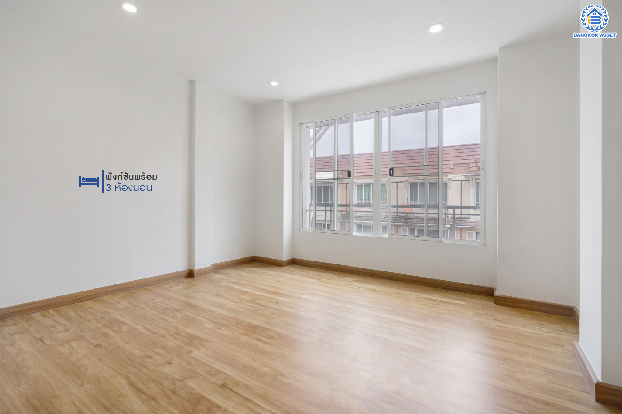 บ้านมือสองตกแต่งใหม่ ม.สิรสา แจ้งวัฒนะ ทาวน์โฮม 3 ชั้น เนื้อที่ 17.2 ตร.ว. ฟังก์ชันพร้อม 3 ห้องนอน 3 ห้องน้ำ 1 ที่จอดรถ รองรับทุกการอยู่อาศัย บนทำเลโซนเมือง! ใกล้สนามบินดอนเมือง เซ็นทรัลแจ้งวัฒนะ เดินทางสุดสะดวก เชื่อมต่อหลายเส้นทาง ถ.กำแพงเพชร6, ถ.วิภาวดีรังสิต, ถ.แจ้งวัฒนะ ใกล้รถไฟฟ้าสายสีแดง "สถานีหลักสี่"